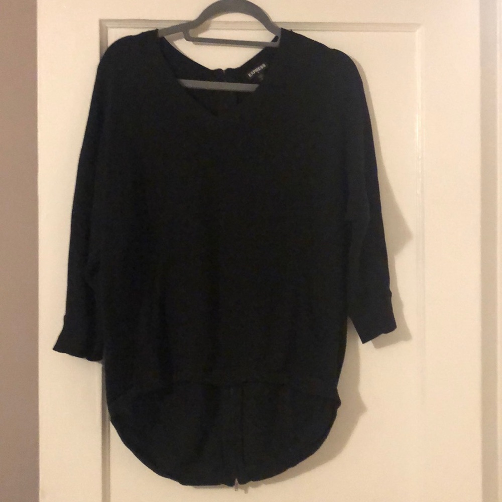 Like new fashion zipper sweater